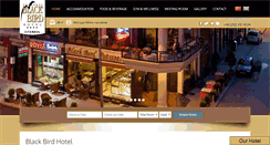 Desktop Screenshot of blackbirdhotel.com